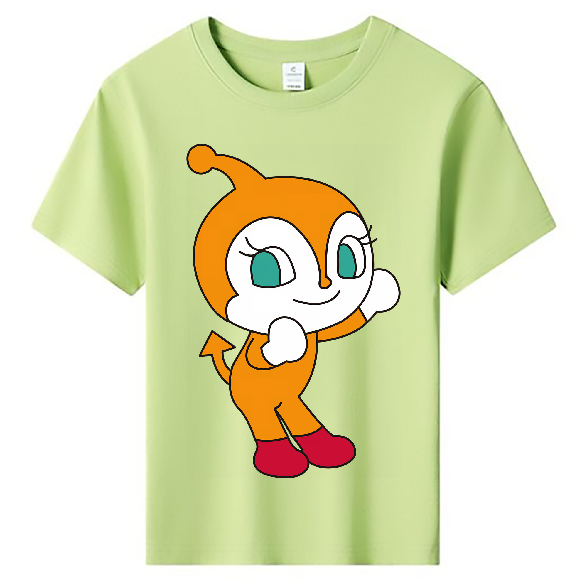 （画像用） アンパンマン Anpanman 綿100％キッズTシャツ（フロントプリント）